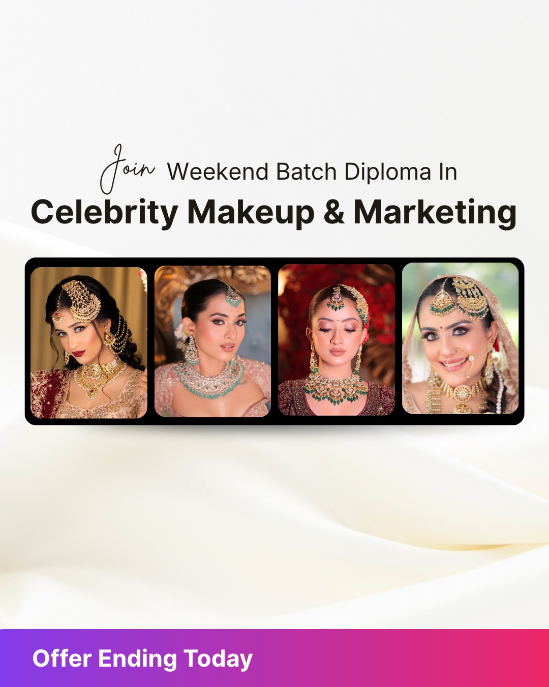 Makeup academy class at Face Stories by Varsha