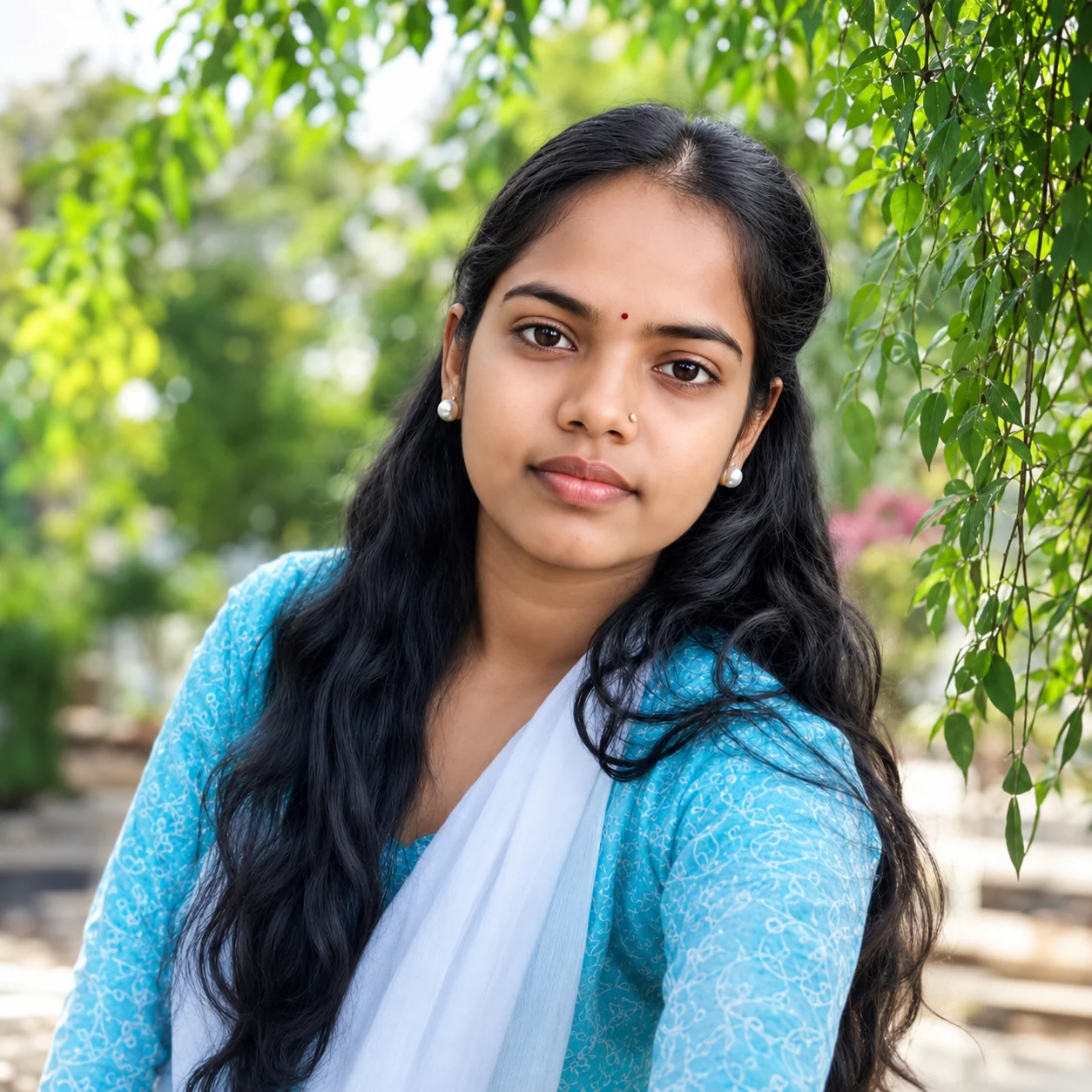 Photo of Asmitha Reddy, a student at Face Stories Beauty Academy